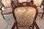 Antique Louis Philippe Mahogany Armchairs, Set of 4 For Sale - Image 8 of 15