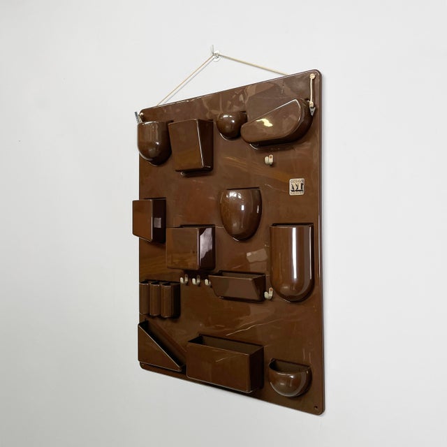 Italian Modern Utensilo Wall Organizer in ABS by Ingo Maurer and Dorothee Becker, 1970s For Sale - Image 3 of 18