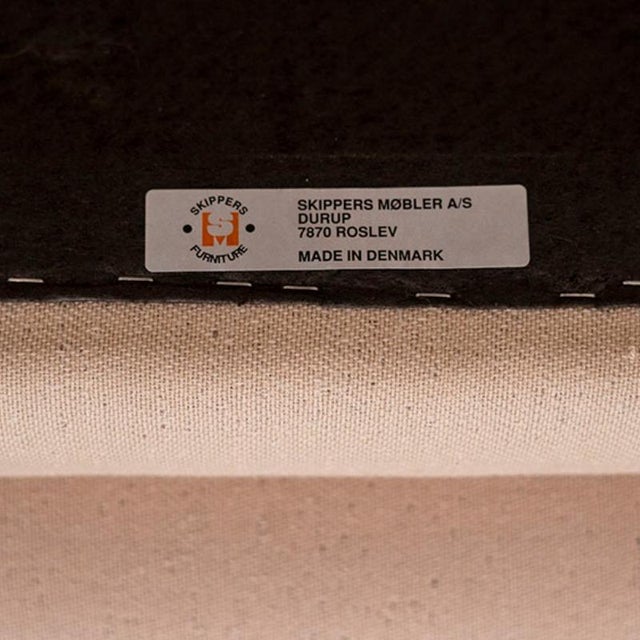 Set of Ox Armchair and Ottoman from Illum Wickelsø, Denmark, 1970s For Sale - Image 14 of 15