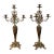 1896 French Ormolu-Trimmed Marble Candelabrum - a Pair For Sale