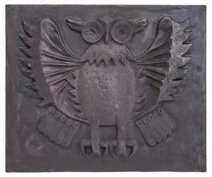 Fireback Plaque by Lucas, 1970s
