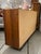 Wood Room & Board Hudson Walnut Glass Door Storage Cabinet For Sale - Image 7 of 12