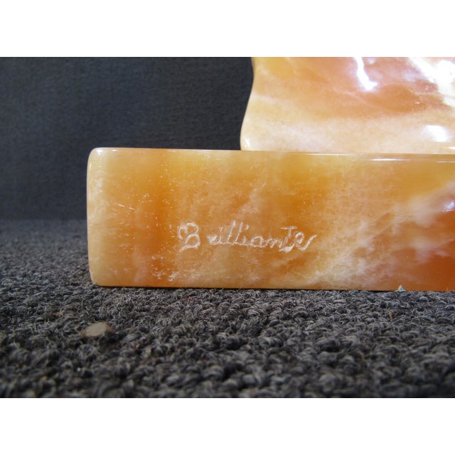 Mid 20th Century Vintage Marble Sculpture Signed "Brilliante" For Sale In New York - Image 6 of 6