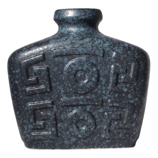 Mid-Century Geometric Ceramic Vase, Germany, 1960 For Sale