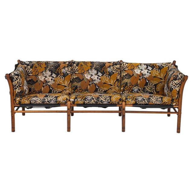 Mid-Century Swedish Sofa Ilona attributed to Arne Norell, 1970s For Sale - Image 12 of 12
