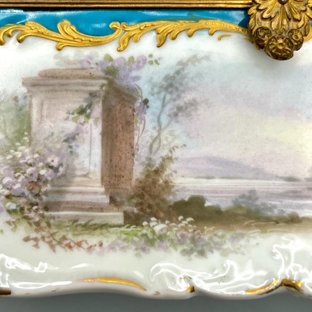 Large Louis-Philippe Sèvres Porcelain Casket, 1848 For Sale - Image 9 of 18