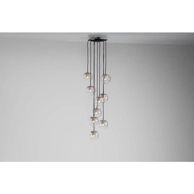 Model 2095/9 Pendant attributed to Gino Sarfatti for Arteluce, Italy, 1958 For Sale - Image 10 of 18