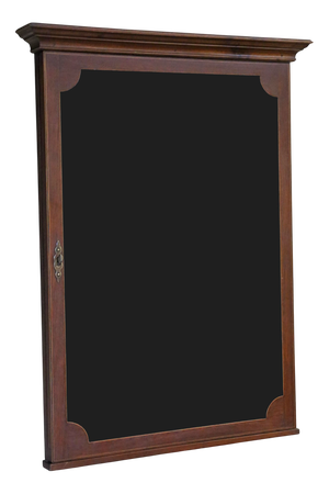 Antique Inlaid Mahogany Wall Cabinet, 1900