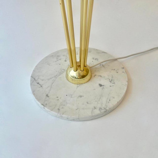 Metal Alberello Floor Lamp in Brass and Glass from Stilnovo, Italy, 1960s For Sale - Image 7 of 13