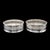 This is a vintage wine coaster duo. An English, silver plated champagne bottle stand, dating to the mid 20th century,...