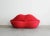 Red Studio 65 Bocca or Marilyn Sofa in Red Fabric from Gufram, 1970s For Sale - Image 8 of 8