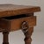 1970s French Chestnut Brown Oak Side Table with Single Drawer For Sale In Greensboro - Image 6 of 15
