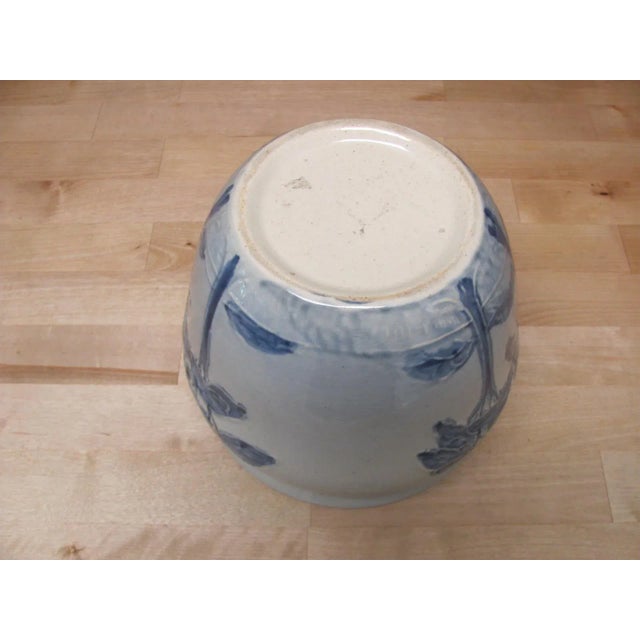 Early 20th Century Weller Pottery Jardiniere Jap Birdimal Style For Sale - Image 11 of 11
