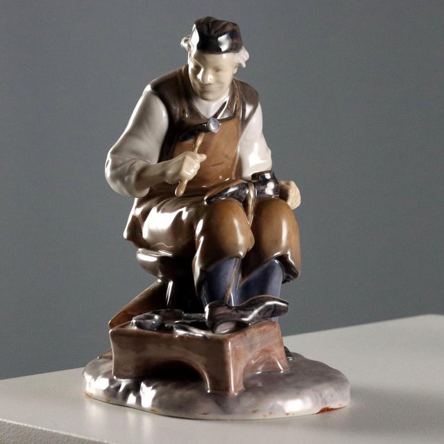 Porcelain Sculpture by Axel Locher for Bing and Grondhal / Royal Copenhagen For Sale - Image 11 of 11