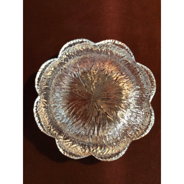 Holmegaard Mid Century Holmegaard Lotus Votive Candle Holder, Denmark For Sale - Image 4 of 5