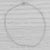 Contemporary New 0.16ctw Diamond By The Yard Station Bracelet 14k White Gold Adjustable Chain For Sale - Image 3 of 6