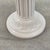 Metal Pedestal Table With Ceramic Base For Sale - Image 4 of 8