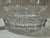 Glass Mid 20th Century Signed Large Crystal Double Handle Ice Bucket With Scroll Handles For Sale - Image 7 of 11