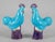 Chinese Chinese Export Porcelain Turquoise and Purple Roosters, a Pair For Sale - Image 3 of 8