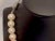 34 Round White Fresh Water Pearls Strand Necklace Set in Silver Clasp, 16 Inch For Sale - Image 10 of 18