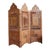 Vintage Mosaic Arabesque Screen Paravent Room Divider For Sale