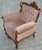 1960s Vintage French Armchair in Fabric and Wood, 1960s For Sale - Image 5 of 13