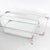 Beautiful 1980s display coffee table. Featuring a sliding top, this acrylic and chrome table is very practical for...