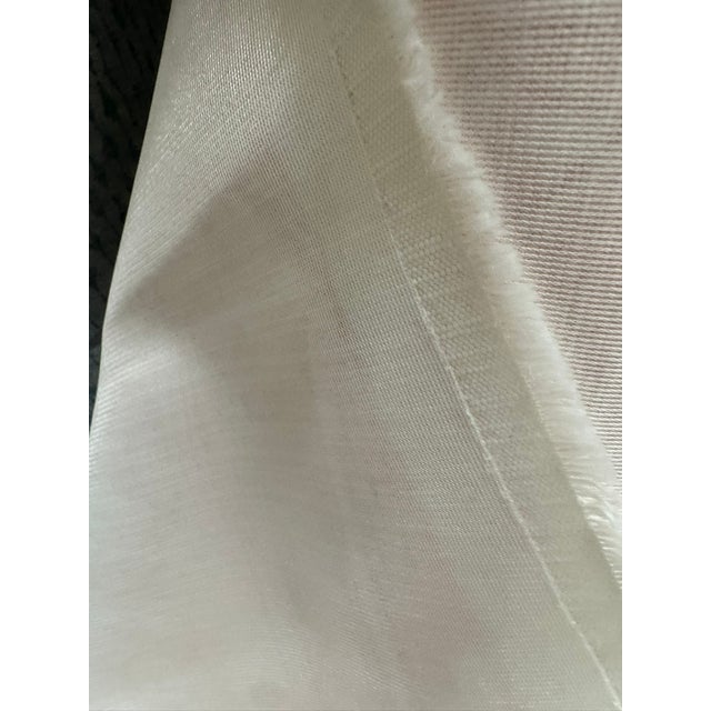 Contemporary Meg Braff Nassau Light Coral Backed Fabric 7 Yards For Sale - Image 3 of 5