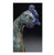 Blue Large Rooster in Nuanced Blue Glazed Ceramic, 1970s For Sale - Image 8 of 10