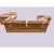 1970's McGuire Furniture Rattan "Willow" Collection Sofa by Davis Allen for McGuire For Sale - Image 9 of 17