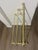 Vintage Solid Brass Quilt/Towel Rack For Sale - Image 9 of 11