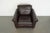 Traditional Pottery Barn Cameron Roll Arm Leather Chair For Sale - Image 3 of 13