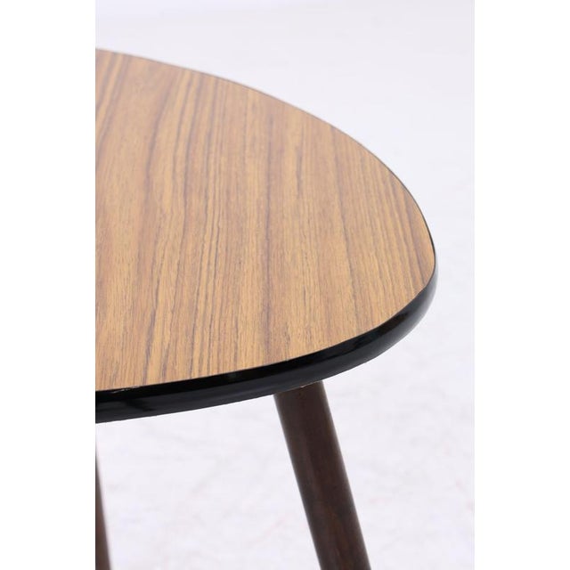 Vintage Wooden Side Table, 1960s For Sale - Image 6 of 10