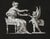 Seated Venus & Cupid, 19th Century, Antique Gouache Painting For Sale - Image 3 of 11