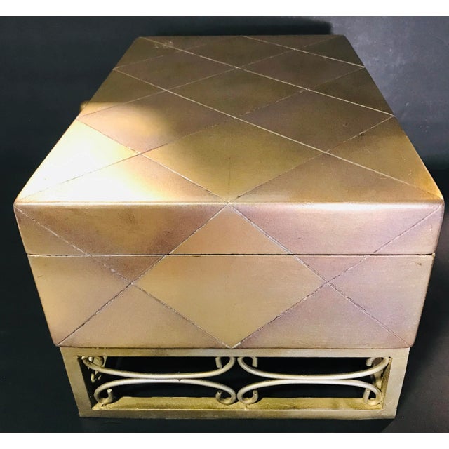 1980s 1980s Vintage Decorative Box For Sale - Image 5 of 11