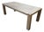 Restoration Hardware Reclaimed Oak Wood Dining Table For Sale