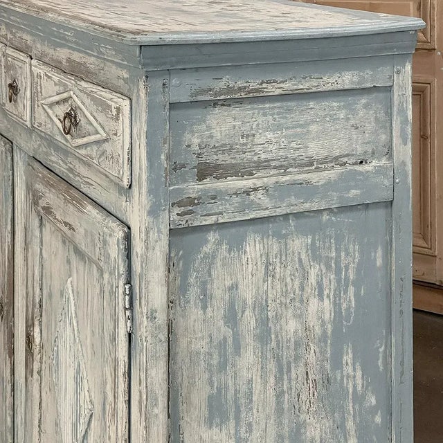 18th Century Swedish Gustavian Period Painted Buffet For Sale - Image 10 of 13