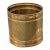 Vintage Brass Indoor Planter For Sale