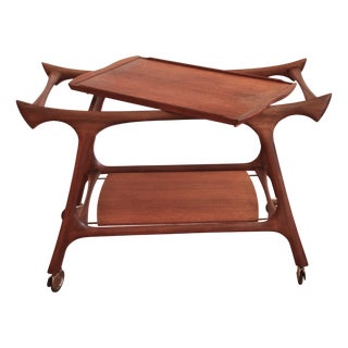 Bar Trolley by Ico Parisi, 1955 For Sale