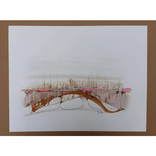 Jacques Grange, Paysage 2, 2016, Acrylic on Canvas For Sale - Image 3 of 4