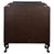 Brown Antique Early 20th Century English Edwardian Mahogany Vitrine Cabinet For Sale - Image 8 of 11