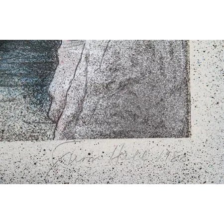 The Journey Susan Hall American (1943) Date: 1980 Lithograph, signed and numbered in pencil Edition of 175 Image Size: 18...