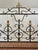 Metal Large French Wrought Iron Chateau Landier Fireplace Screen, 1890s For Sale - Image 7 of 18