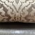 Handcrafted decorative pillow case, double sided shiny beige cetim brocado with shiny gold background lumber 35”X13”....