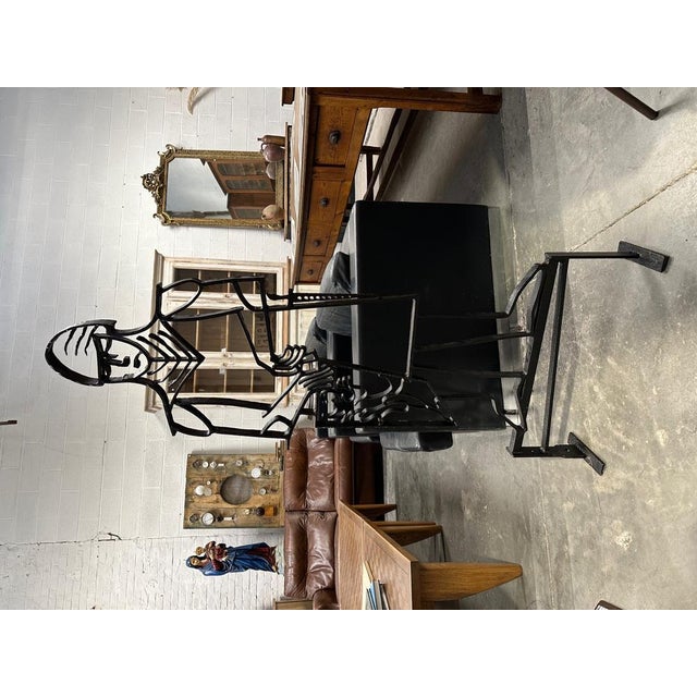 Wrought Iron Knight, 1960s For Sale - Image 9 of 10