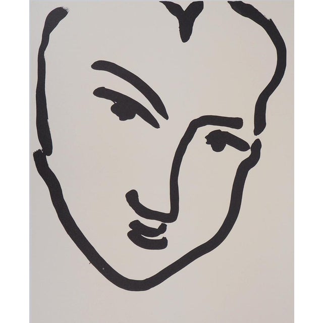 Modern Henri Matisse, Nadia au visage penché, Lithograph For Sale - Image 3 of 7