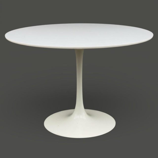 Vintage Tulip Dining Table by Maurice Burke, 1960s For Sale - Image 9 of 9