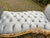 Gold Late20C French Louis XVI Gold Gray Velvet Settee-1Pc For Sale - Image 8 of 13