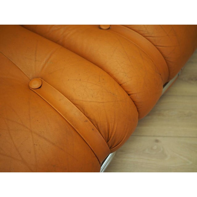Vintage Spage Age Orange Sofa, 1960s For Sale - Image 18 of 18