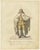 Paper Schwan, Knight of the Order of Montesa, 18th Century, Hand-Colored Engraving For Sale - Image 7 of 7